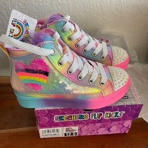 Sketchers Girls Flip Kicks 12.5